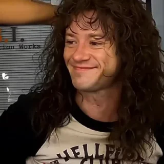 😊 emoji ✨My husband is Eddie Munson✨ Telegram sticker 20 of 93