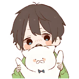 🥳 emoji Анимешная парочка @Nyasticks Telegram sticker 8 of 41