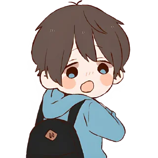 😯 emoji Анимешная парочка @Nyasticks Telegram sticker 21 of 42