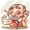😍 emoji Victor Telegram sticker 6 of 26