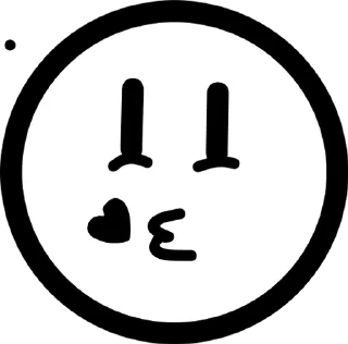 😘 emoji Bendippok Telegram sticker 14 of 60