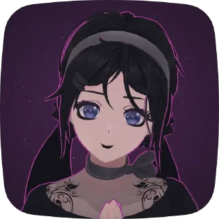 🖤 emoji MiSide by @spcave Telegram sticker 10 of 83