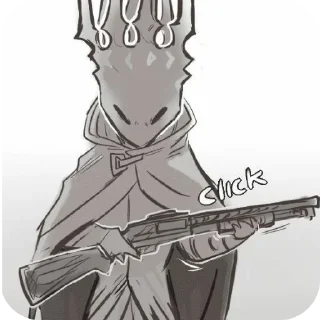 🔫 emoji Hollow Knight • @Earth928B Telegram sticker 2 of 35