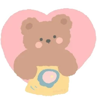 🤍 emoji . ◌  ₊ @melodylovess || @varvaraxx︵   ׄ  🧸 ㅤ۫ Telegram sticker 12 of 13