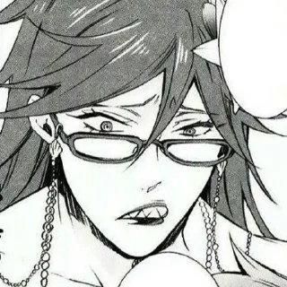 🩸 emoji Grell Sutcliff. 🩸 Telegram sticker 21 of 26