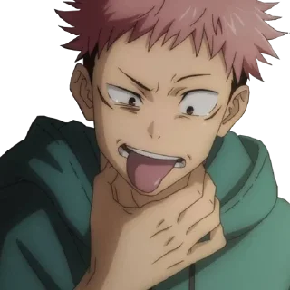 🤢 emoji Магическая битва Telegram sticker 8 of 36