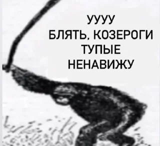 Sticker from тупые ненавижу