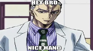 👌 emoji Jojo cringe 4 Telegram sticker 15 of 57