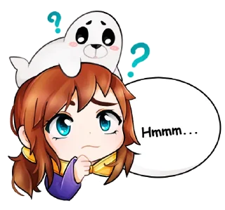 🤔 emoji A Hat in Time Telegram sticker 7 of 114
