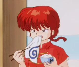 🌟 emoji Ranma 1/2 (1989) Telegram sticker 24 of 107