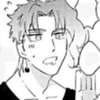 😌 emoji Kakyoin Noriaki Telegram sticker 23 of 79