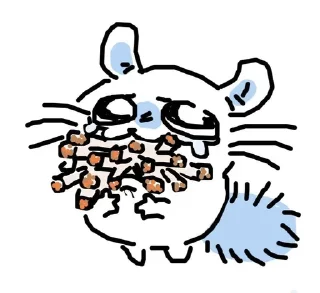 🚬 emoji Momonga QUEEN 💜 Telegram sticker 22 of 43