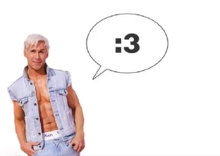🥰 emoji RYAN MFING GOSLING Telegram sticker 15 of 19