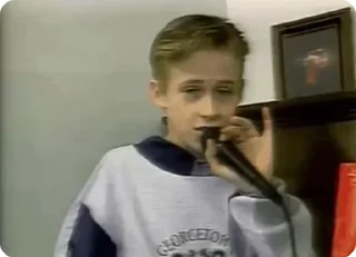 Sticker from Ryan Gosling solo