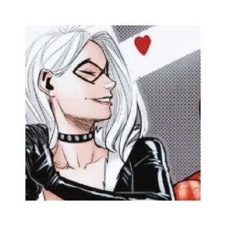 😍 emoji Black cat Telegram sticker 10 of 21