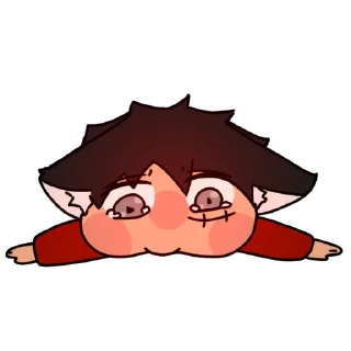 🥺 emoji Луффи Telegram sticker 16 of 21
