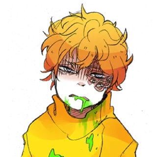 🤮 emoji ✧۪ δᥱннᥱᴛ @V44O2 Telegram sticker 5 of 65