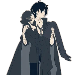 🥰 emoji Akutagawa Ryunosuke Telegram sticker 20 of 35