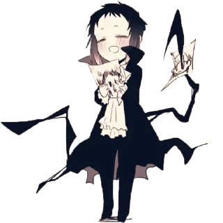 😏 emoji Akutagawa Ryunosuke Telegram sticker 6 of 35