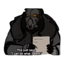 💭 emoji Fallout Telegram sticker 5 of 120
