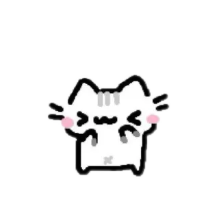 😊 emoji cute cat  от @mirtiruyata Telegram sticker 16 of 25