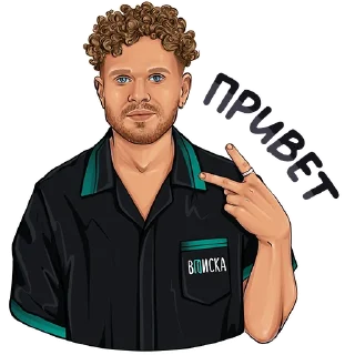 👋 emoji Шоу «Вписка» от @hypestickbot Telegram sticker 1 of 10