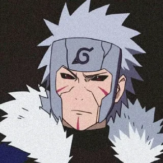 🤨 emoji Tobirama Telegram sticker 20 of 24