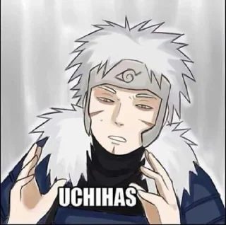 🥴 emoji Tobirama Telegram sticker 23 of 24