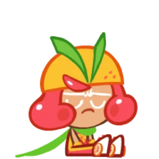 🥭 emoji Grapefruit Cookie! Telegram sticker 6 of 56