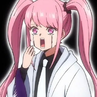 😭 emoji Магия и мускулы @anime_stickerr Telegram sticker 16 of 20