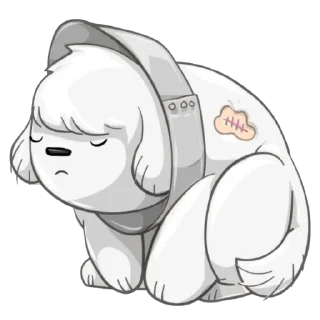 🙏 emoji собачка небулы Telegram sticker 12 of 35