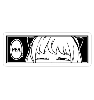 Sticker from Anime