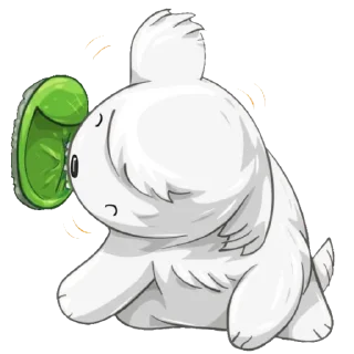 ‼️ emoji собачка небулы Telegram sticker 23 of 35