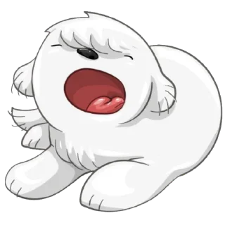 🥱 emoji собачка небулы Telegram sticker 3 of 35