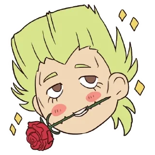😘 emoji jojo Telegram sticker 14 of 120