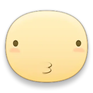 😚 emoji Meep | Facebook Telegram sticker 6 of 33