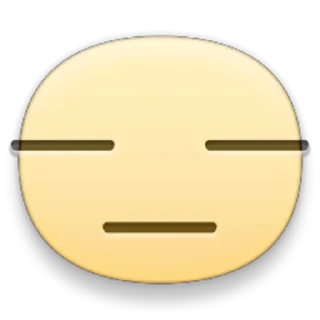 😑 emoji Meep | Facebook Telegram sticker 12 of 33