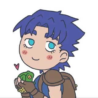 🐸 emoji jojo Telegram sticker 8 of 120