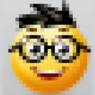 🤓 emoji аватария тупая Telegram sticker 18 of 19