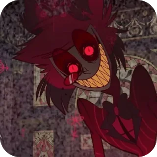 😀 emoji Alastor made: @sticerspa Telegram sticker 11 of 43
