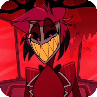 🙂 emoji Alastor made: @sticerspa Telegram sticker 18 of 43