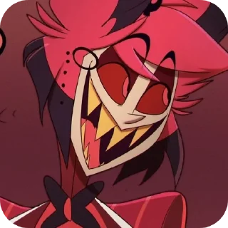 😄 emoji Alastor made: @sticerspa Telegram sticker 5 of 43
