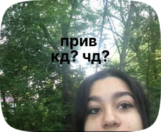 Sticker from mlnmql кринж