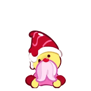 🪷 emoji Sugar gnome Telegram sticker 6 of 15