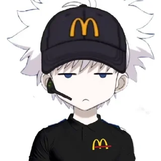 👄 emoji Killua      (@rice_kitten) Telegram sticker 9 of 25