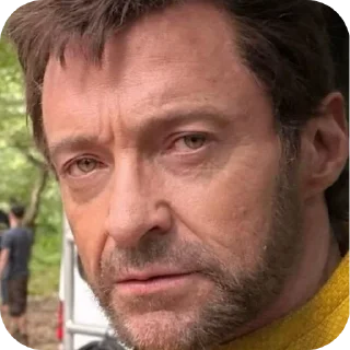 Sticker from Hugh Jackman/Хью Джекман