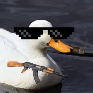 🚬 emoji Duck or not Telegram sticker 5 of 115