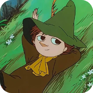 😌 emoji snufkin_for_me Telegram sticker 18 of 29