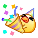 🥳 emoji Chickling | @Premium_Stikers Telegram sticker 13 of 31