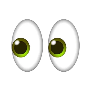 👀 emoji Глазики от Рин Telegram sticker 5 of 24